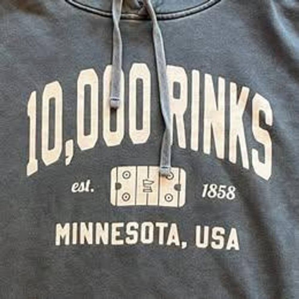 Sotastick 10,000 Rinks Hockey Minnesota Hoodie Sweatshirt Adult XL